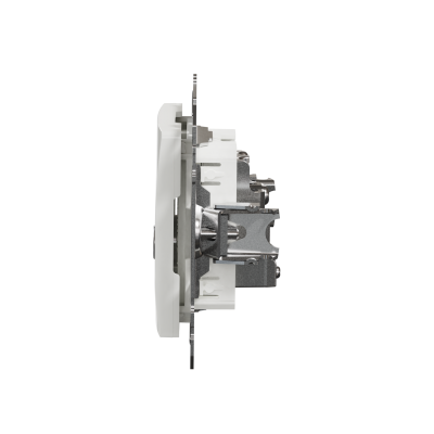 Sedna Design & Elements Gniazdo antenowe TV przelotowe 7dB białe SDD111474 SCHNEIDER (SDD111474)